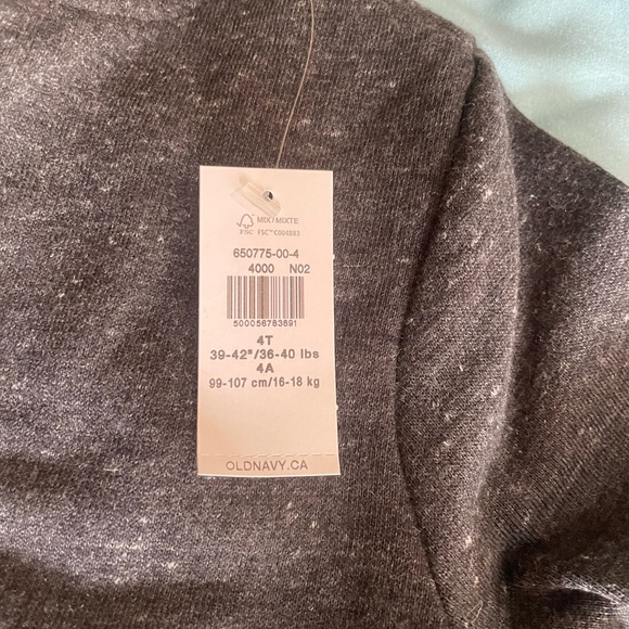 Toddler Sherpa lined sweater - Picture 2 of 3